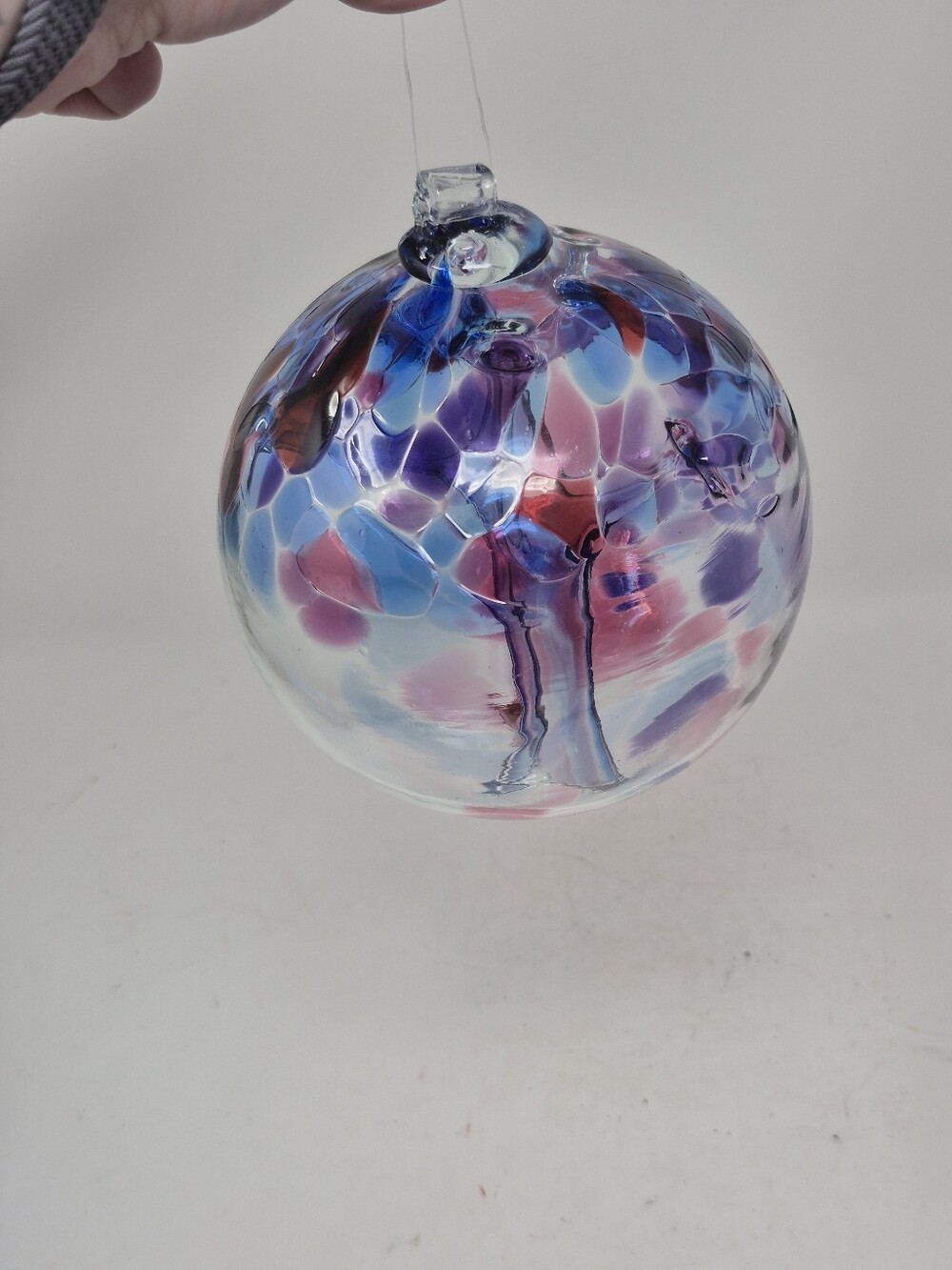 Kitras Large Art Glass Spirit Ball (Tree Of Life)